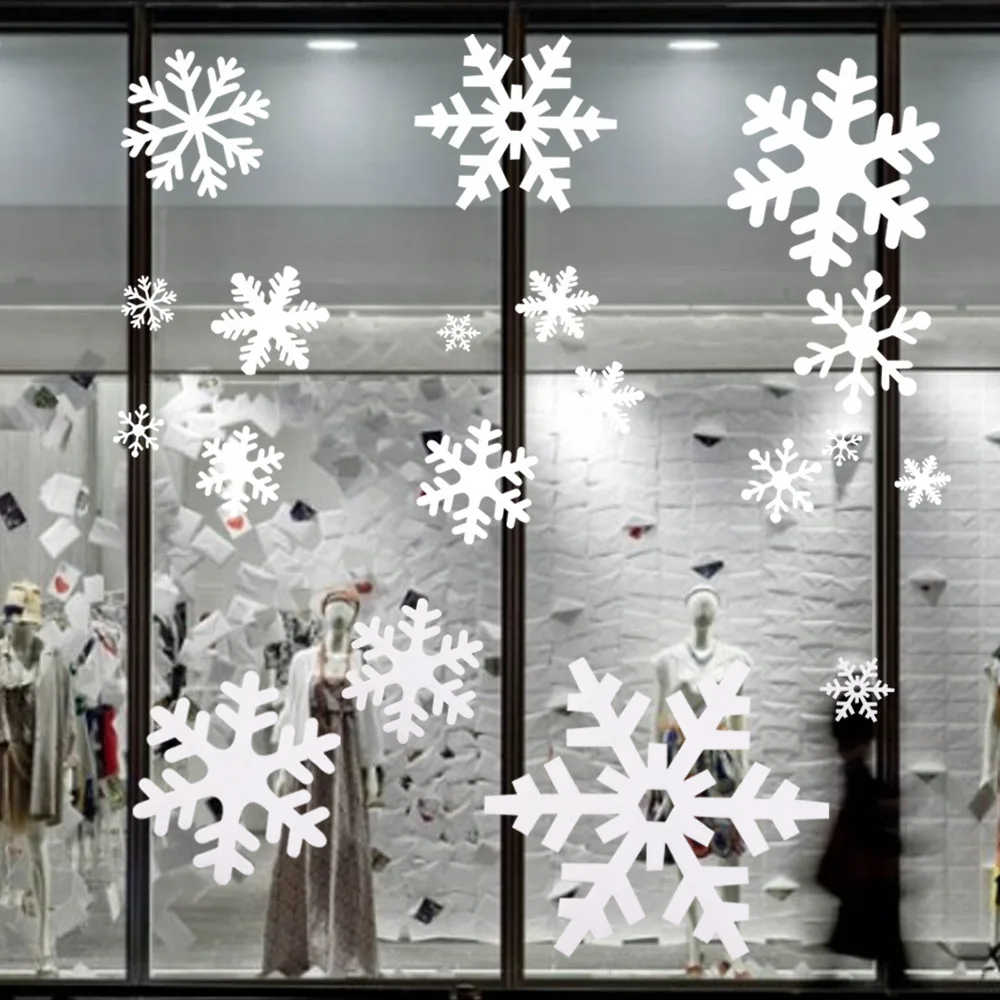 18 цветов изысканная поддельная Снежинка пенопластовые снежинки стеклянное
