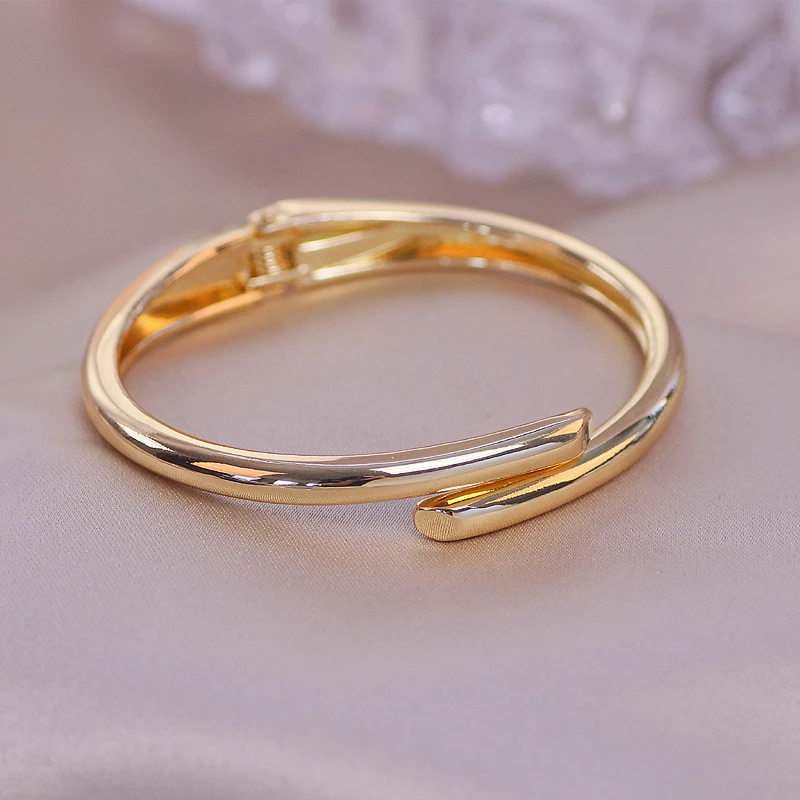 Модные женские браслеты и браслеты-манжеты со стразами цвета розового золота