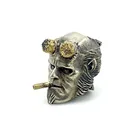 Инструменты для рукоделия на открытом воздухе, EDC, белый латунный нож Hellboy, бусины, шнурок, подвески, брелки, аксессуары