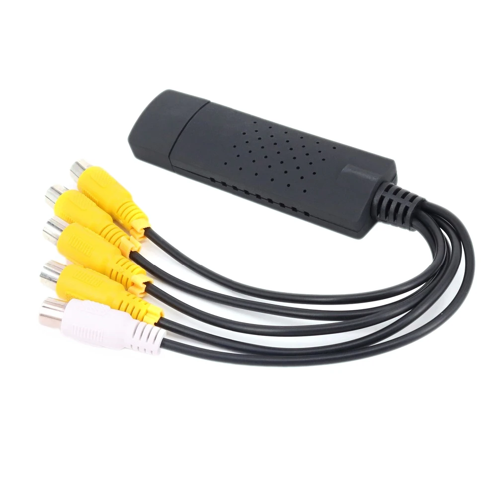 4-канальная USB 2 0 карта захвата видео адаптер VHS на DVD для камер видеонаблюдения |