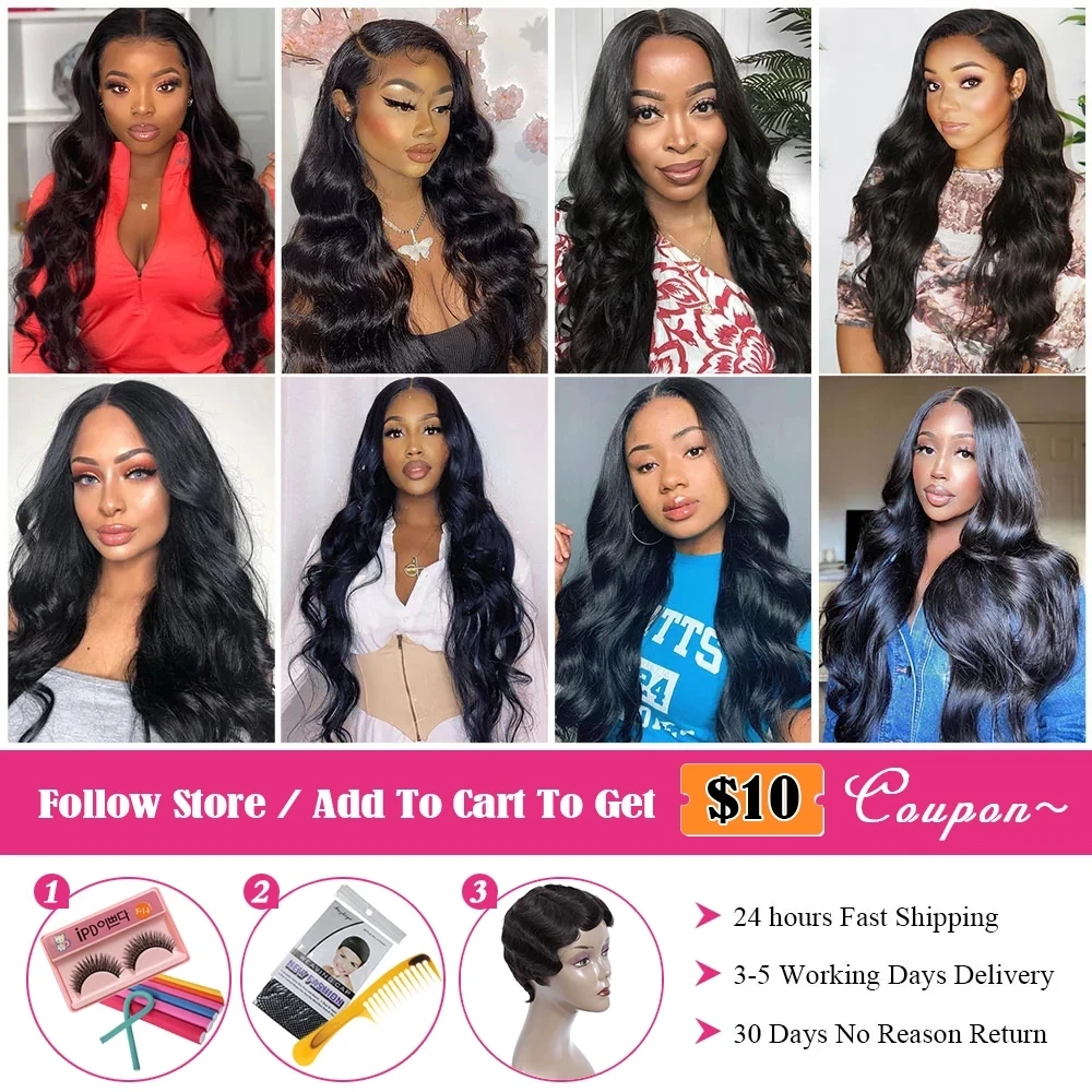 

30 Inch Lace Front Wig Body Wave Lace Frontal Wig Pre Plucked Mongolian Transparent Lace Human Hair Wigs BodyWave Closure Wig
