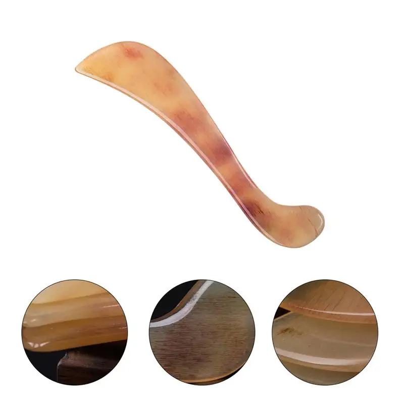 Уход за лицом Массажная пластина Gua Sha инструмент для массажа лица через
