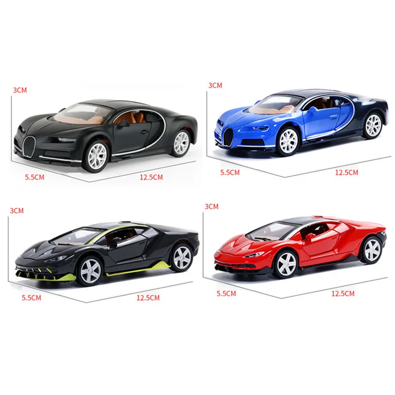 Модель спортивного автомобиля из сплава под давлением в масштабе 1:32