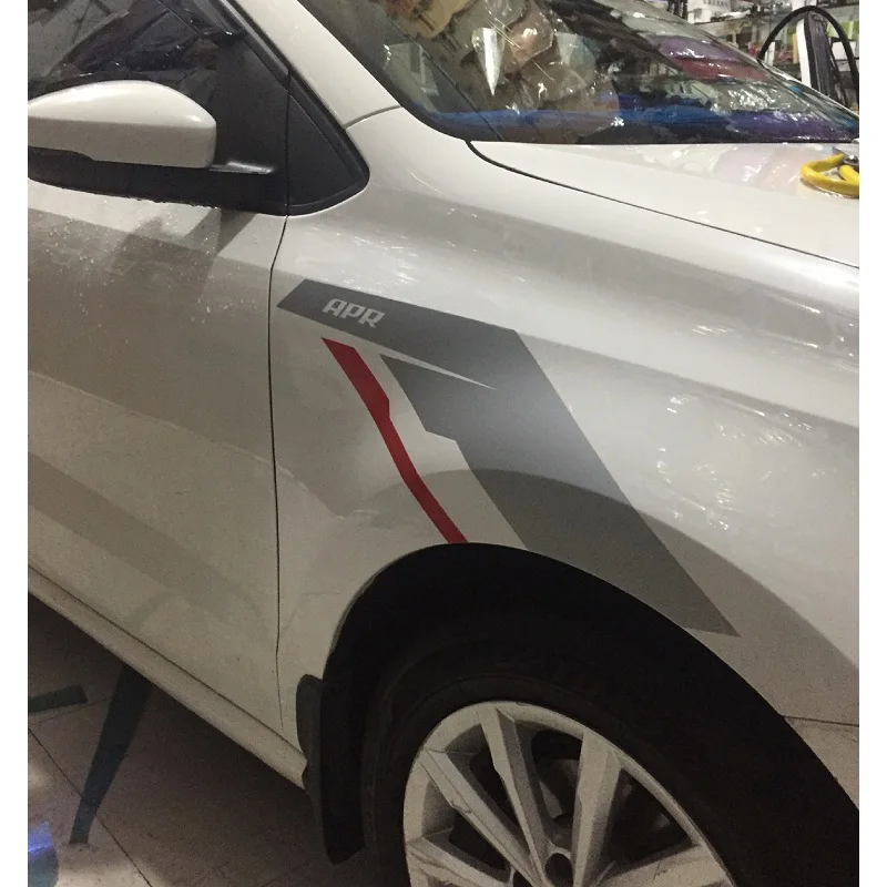 2 pcs Car dedicated APR logo styling sticker fender decals accessories For Audi A1 A3 A4 A5 A6 A7 A8 Q2 Q3 Q5 Q7 TT | Автомобили и