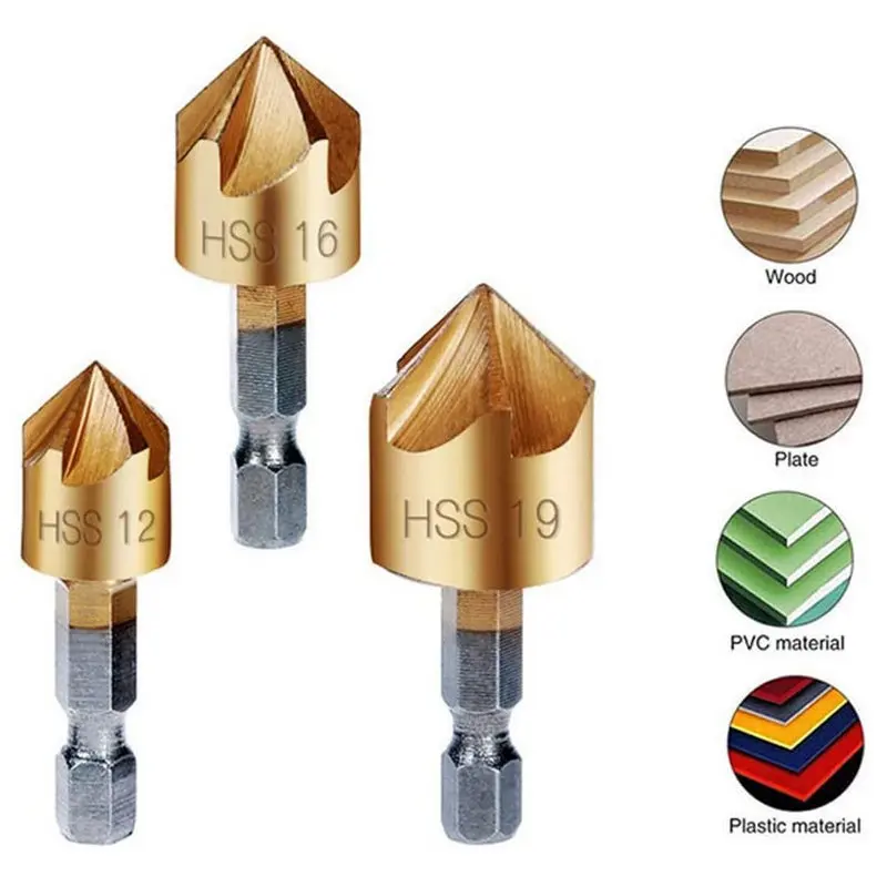 

Набор инструментов с шестигранным хвостовиком, 1/4 дюйма, 12/16/19 мм, 3 шт.