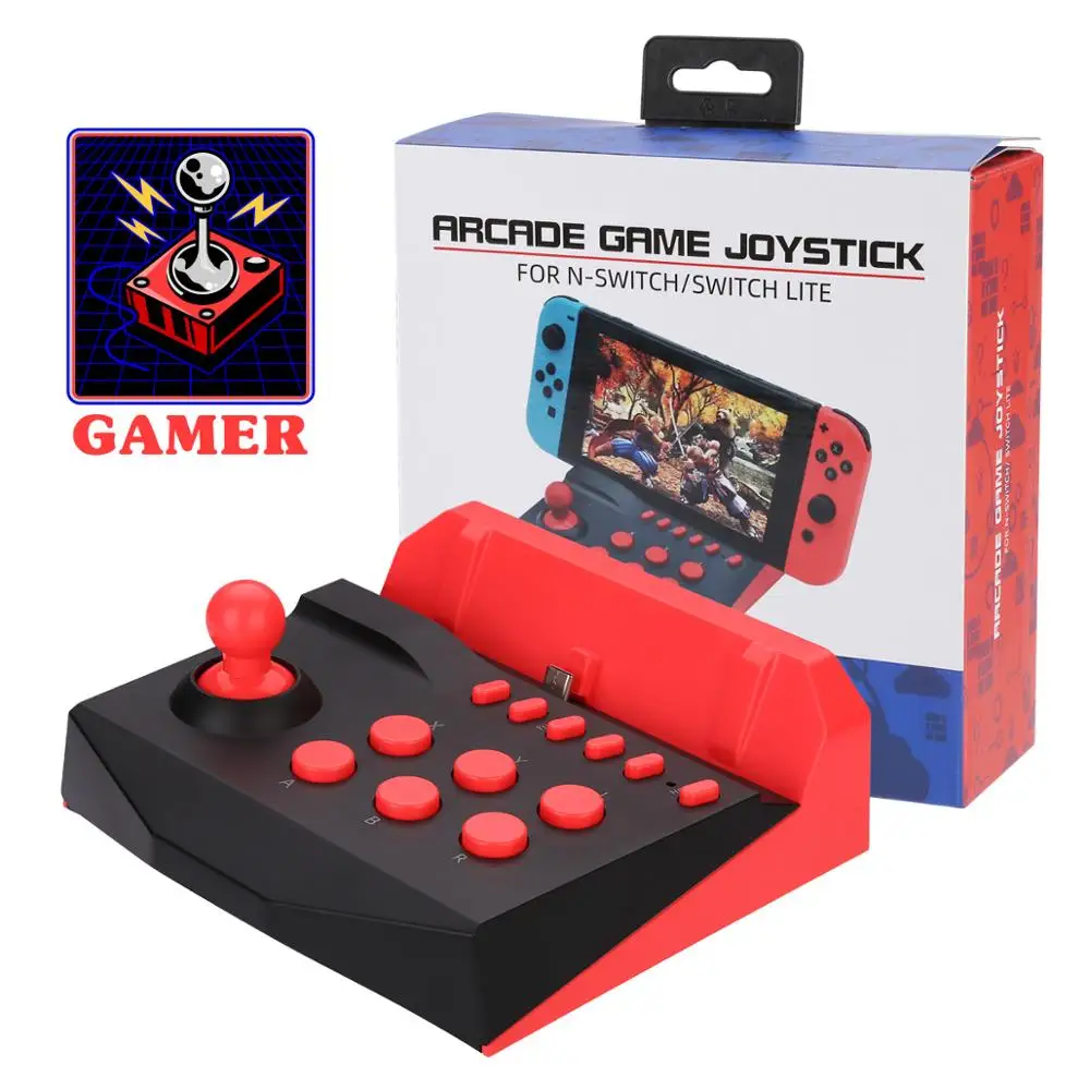 Мини Аркада геймпад джойстик один Rocker управления триггер Лер джойпад совместим с