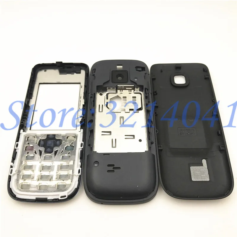 10 шт./лот новый полный корпус для Nokia 2730C 2730 Передняя Лицевая панель Корпус + Крышка