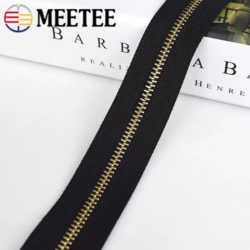 2/5 ярдов Эко-дружественных 3# металлическая молния для шитья DIY молния спортивное пальто одежда открытый конец молнии Одежда Аксессуары