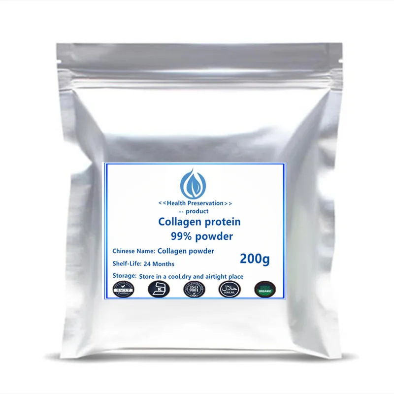 100% порошок из чистого коллагена коллаген морских рыб протеин крем дополнение