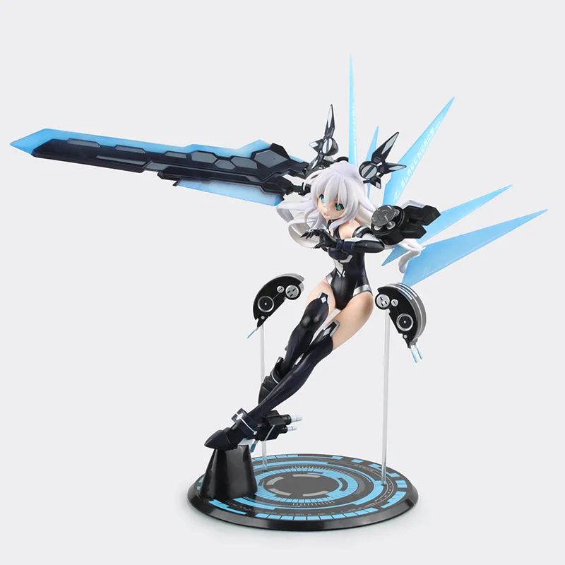 11 ''аниме Hyperdimension Neptunia Choujigen игра Neptune Noire черное сердце 1/7 весы ПВХ фигурка Коллекция Модель игрушки новинка