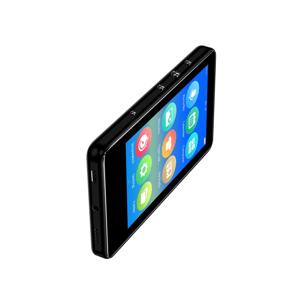 Новый металлический MP4-плеер Bluetooth 5 0 встроенный динамик 3 дюйма сенсорный экран