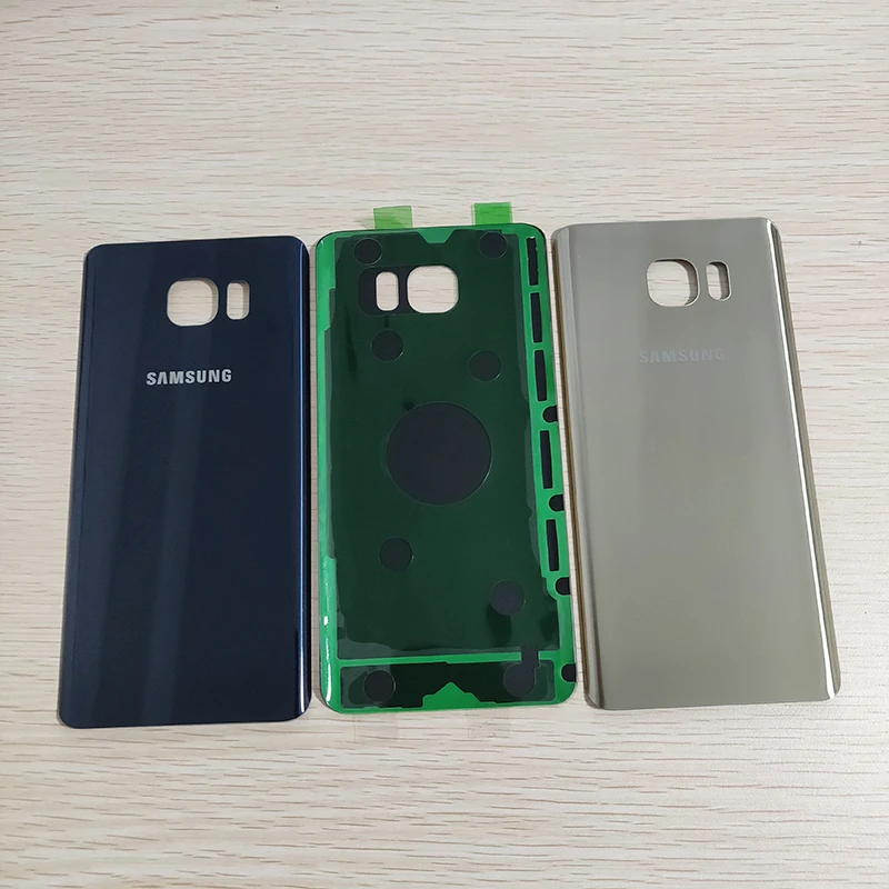 Оригинальная задняя крышка батарейного отсека Samsung Galaxy Note5 Note 5 3D стеклянная