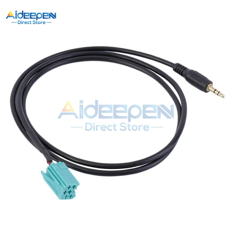 Переходник с микро-USB на 3 5 мм Mini-ISO Jack Aux для Renault Clio Megane 2005-2012 D # MO | Строительство и