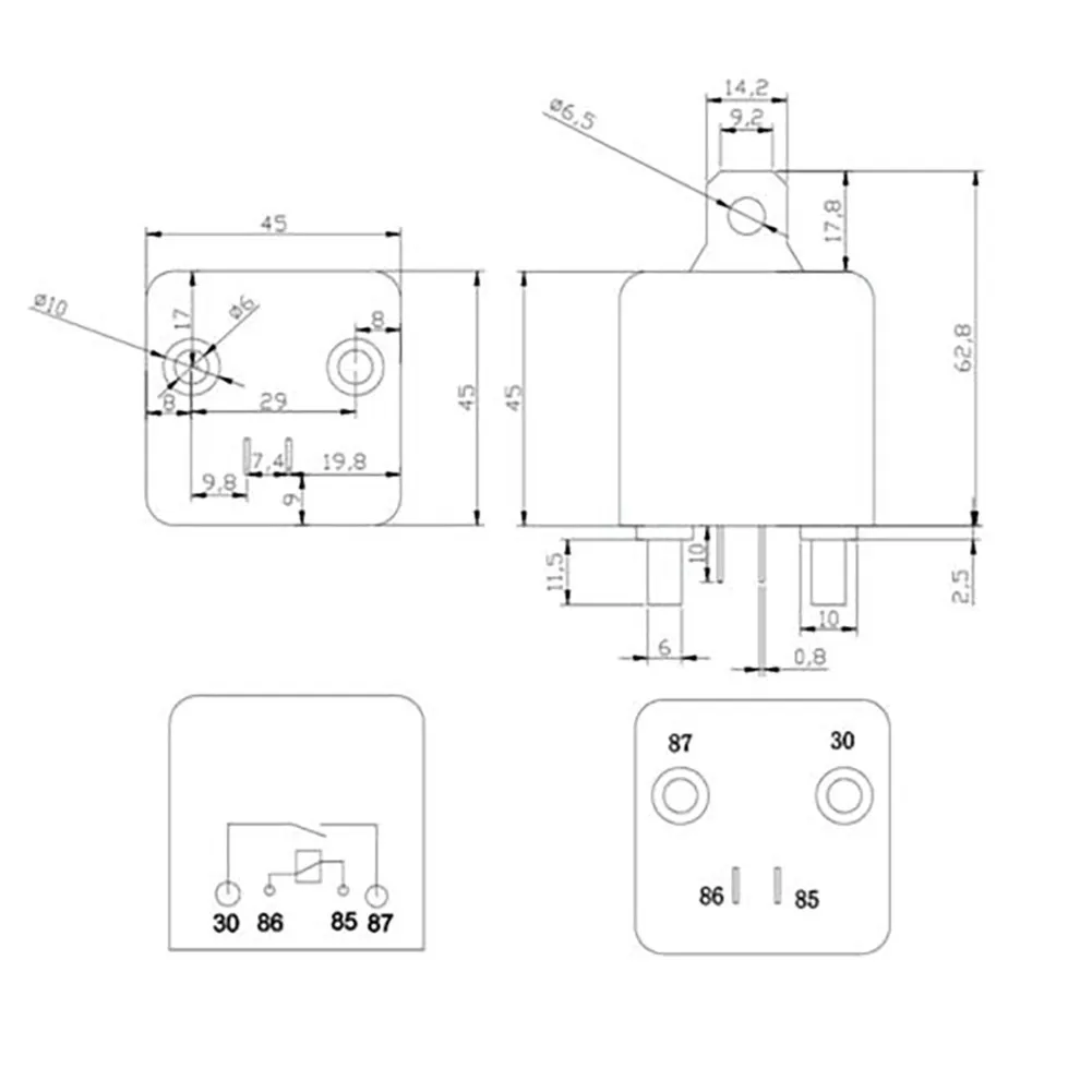

Truck Isolator Relay Car Dual Battery Over 200A Power Switch Start 12V