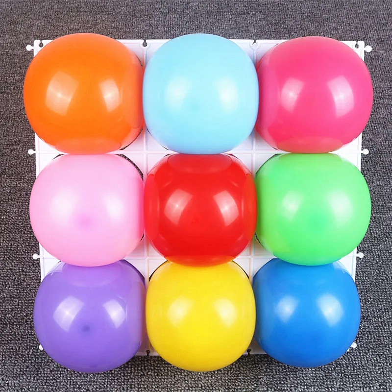 10 шт. белый квадратный 9 ячеек шар пластиковый держатель сценический фон большая