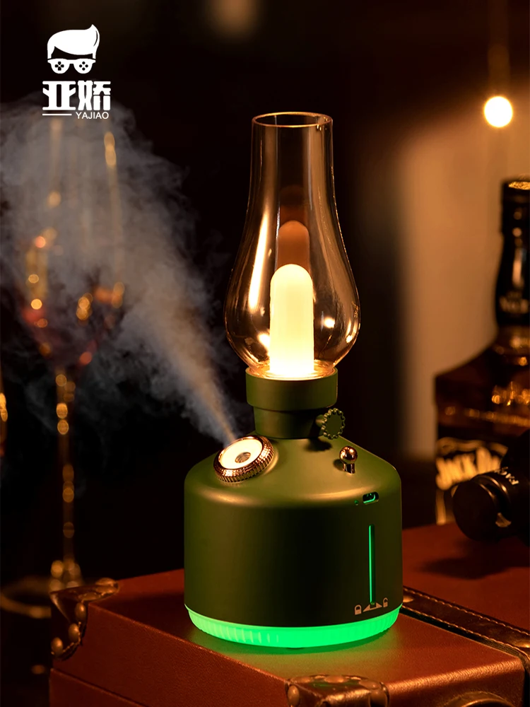 1200mAh Увлажнитель воздуха YAJIAO в стиле ретро беспроводной аромадиффузор с