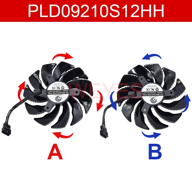 Вентилятор охлаждения для видеокарты Gigabyte GeForce GTX 1050 Ti RX 480 470 1060 G1 | Компьютеры и