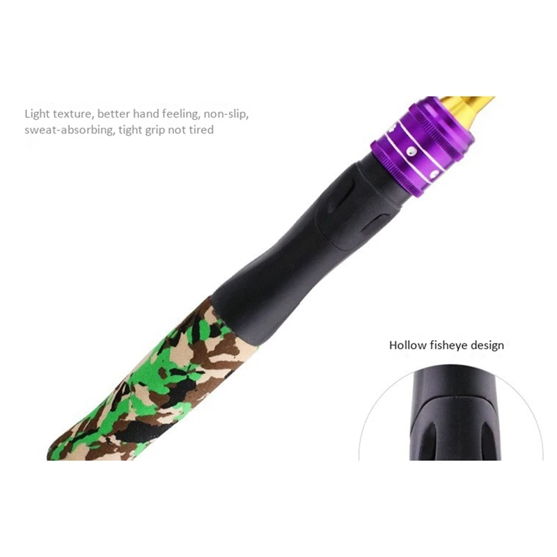 

Short Retractable Fishing Rods Ice Fishing Rod 61cm Straight Handle Fishing Rod Winter Fishing Rod