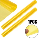 Новинка, 1 рулон, 60x30 см, автомобильный светильник, стикер, желтый головной светильник, задний светильник, оттенок, виниловая дымовая пленка, лист, наклейка, автомобильный Стайлинг