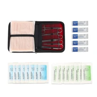 suture practice kit for student include upgrade suture pad with pre cut wounds suture toolssuture thread