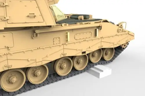 Meng Model 1/35 TS-019 German Panzerhaubitze 2000 w/ADD-ON Armor |