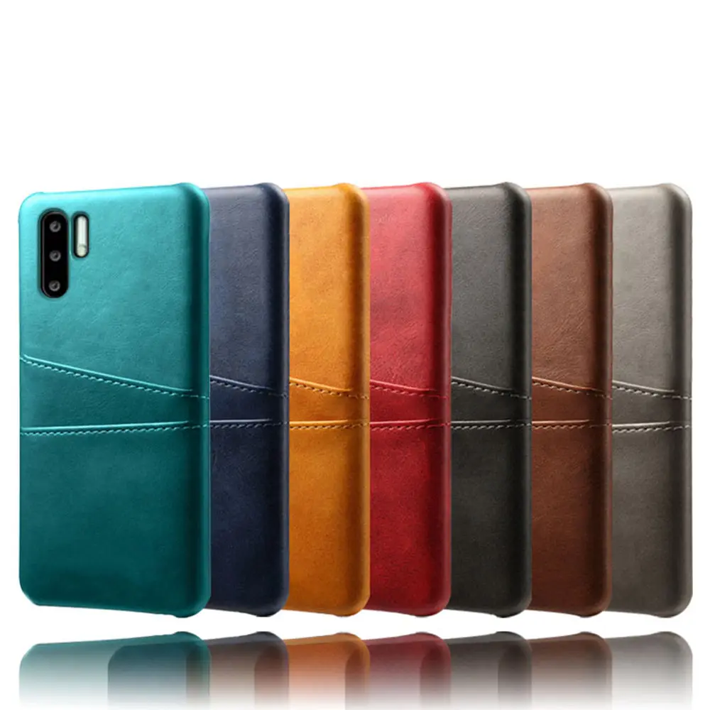 

For Huawei P30 Pro Lite P20 Mate 20 20X 10 Pro Card Slot Cover PU Leather+PC Cases For Huawei Honor V20 20i 10i 8X 10 Lite Capa