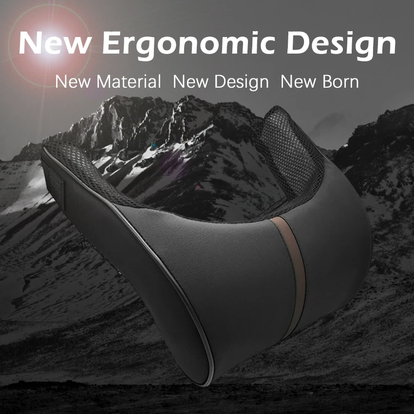 Автомобильная поясная подушка из искусственной кожи с эффектом памяти|pillow