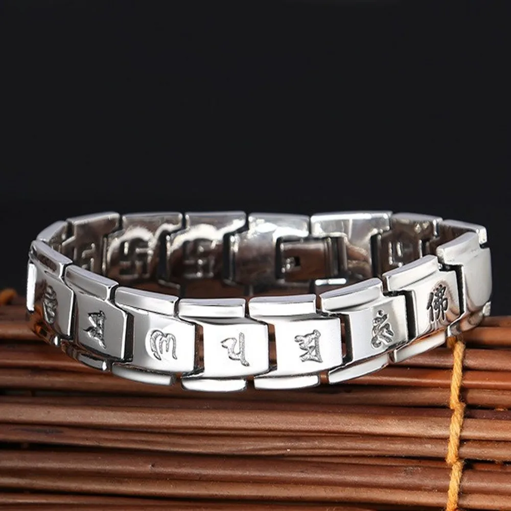 S925 Стерлинговое Серебро ювелирное изделие винтажное тайское серебро мужской