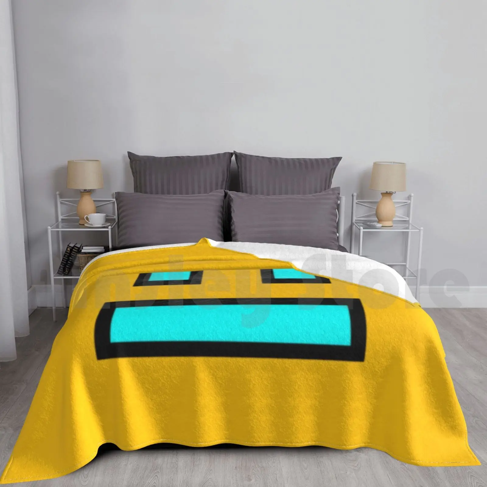 

Одеяло для дивана или кровати с геометрическим рисунком