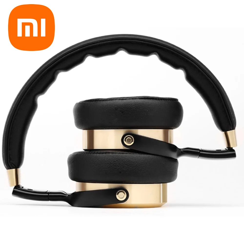 Original Xiaomi Over-ear Headphones Noise Canceling Wired Earphones Voice Control with Built-in Mic 2nd Generation