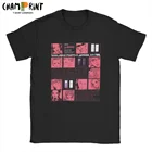 Мужская футболка с черными камнями Nana Osaki, футболки из чистого хлопка, футболки с короткими рукавами в стиле панк, Комацу, манга, подарок