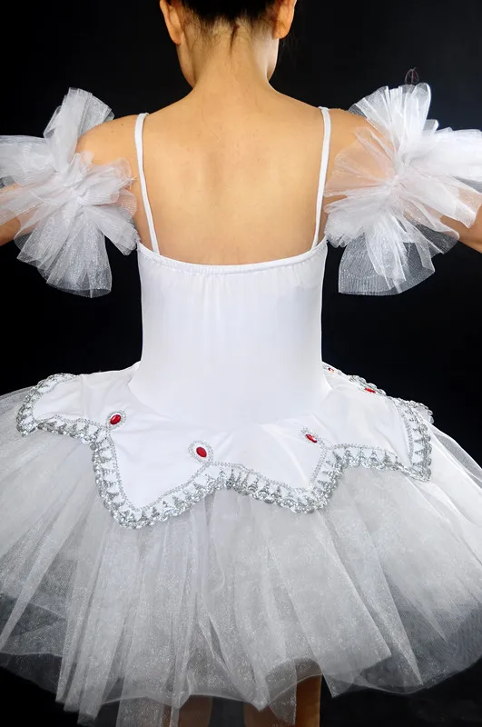 Женское балетное трико для взрослых платье пачка черно белое Лебединое озеро