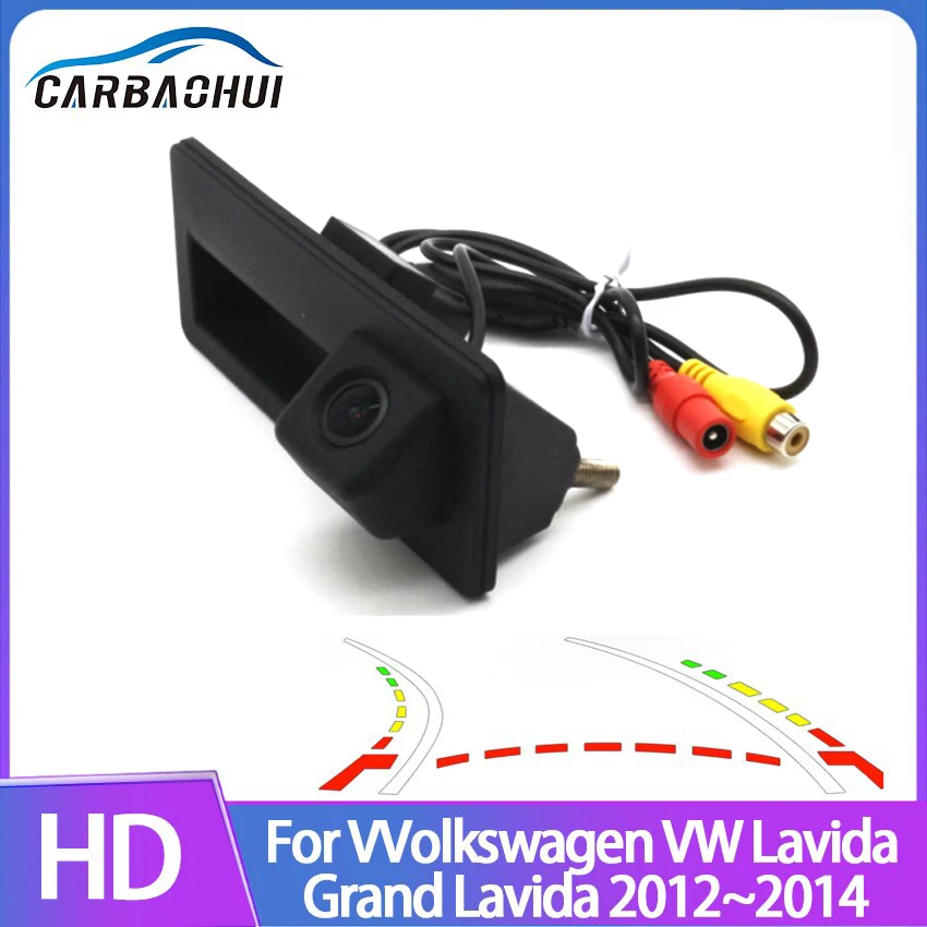 

Камера заднего вида с ручкой багажника автомобиля CCD HD для VVolkswagen VW Lavida Grand Lavida 2012 ~ 2014, ночное видение, водонепроницаемая, высокого качества