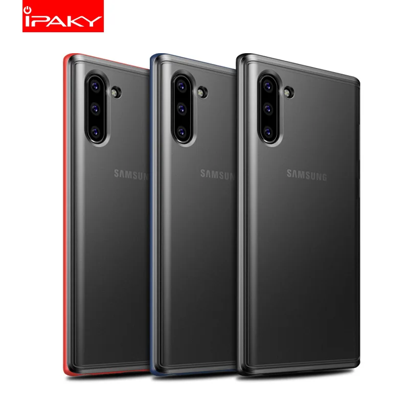 Чехол для Samsung Note10 pro Magic Shadow IPAKY Note 10 Plus мягкий гибридный противоударный чехол