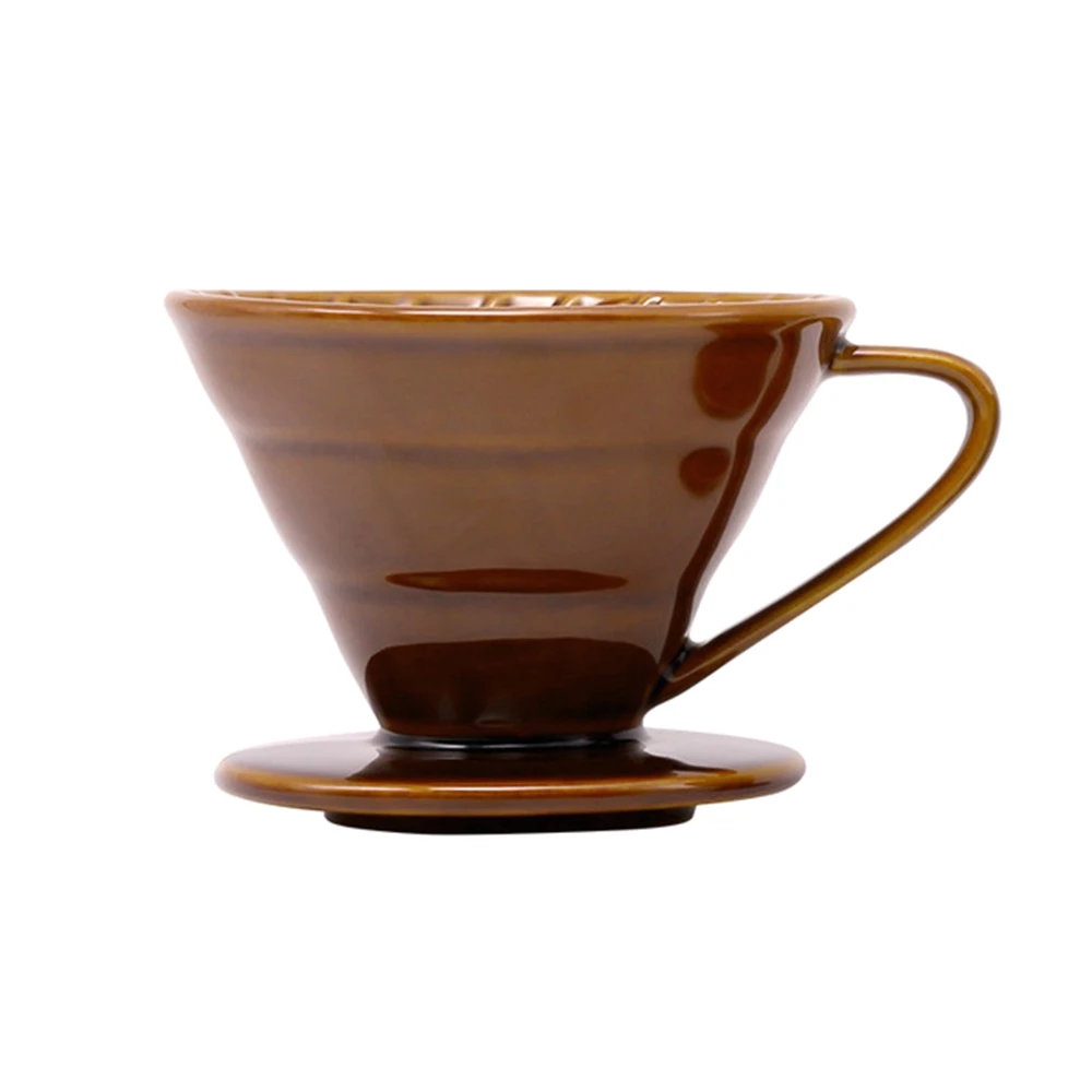 V60 кофе капельного фильтра чашка керамическая капельница семь цветов