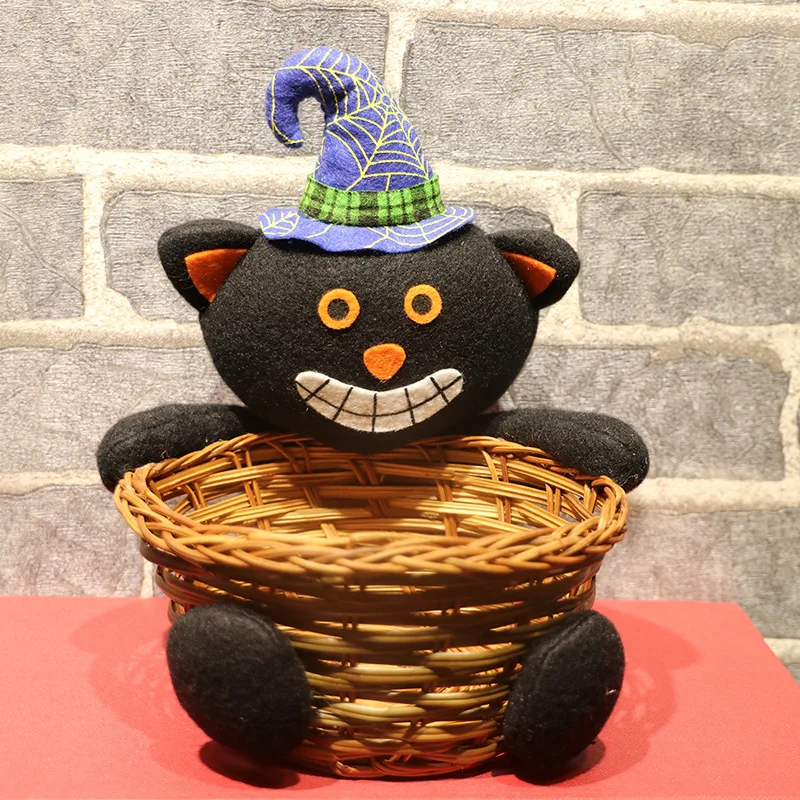 Декоративные принадлежности для Хэллоуина детская коробка конфет корзина