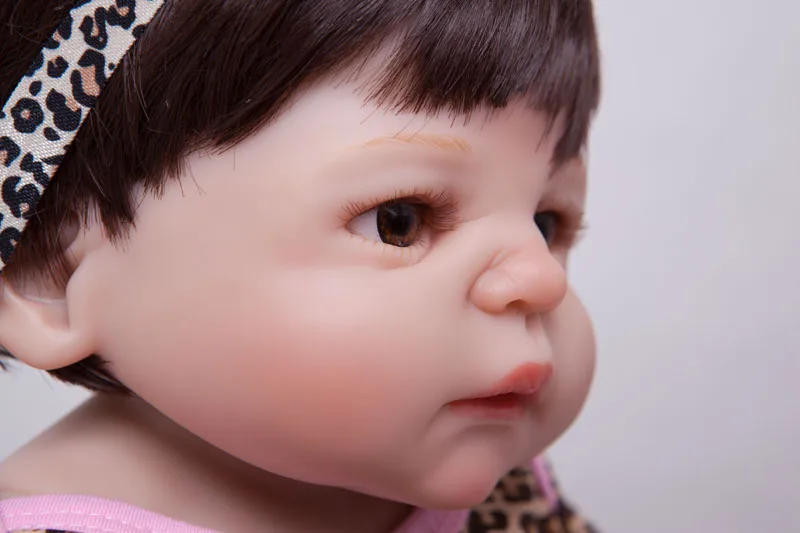 Кукла реборн силиконовая Реалистичная мягкая виниловая игрушка для