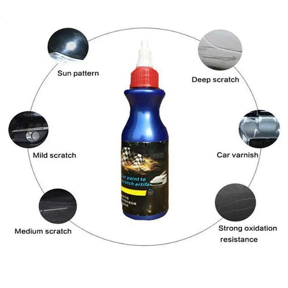 

110g Car Vehicle Paint Care Scratch Remover Restorer Repair Agent with Towel