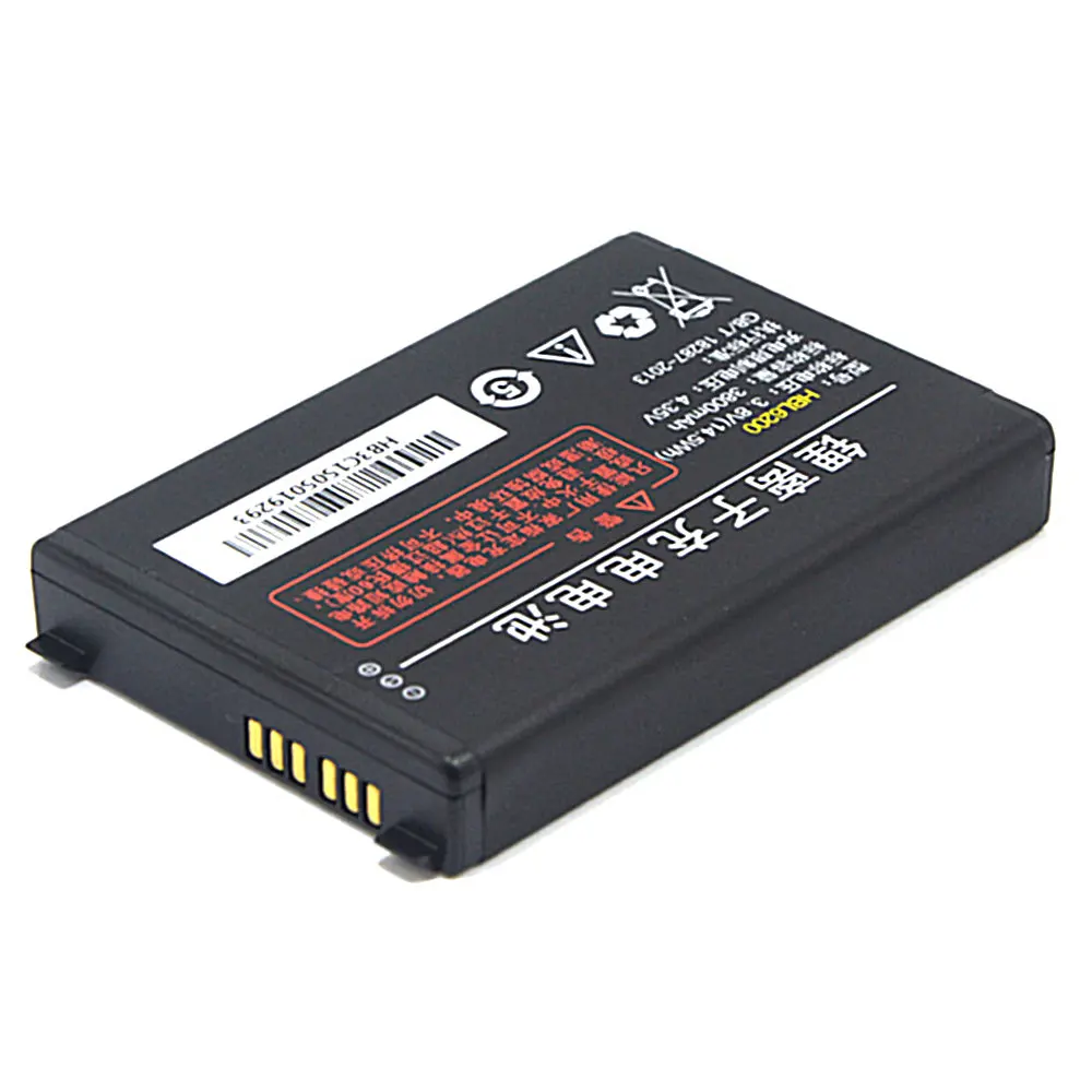 

size Battery for Urovo i6200S i6200a i6300a Scanner Li-Ion Lithium Rechargeable Accumulator Pack Replacement HBL6200