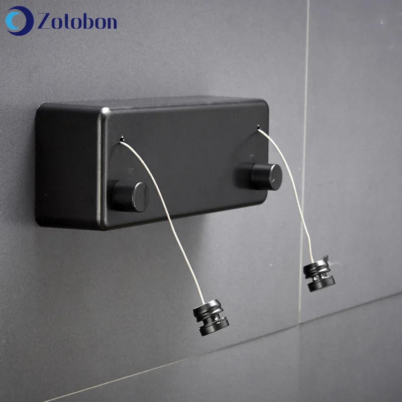 ZOTOBON новая Выдвижная бельевая линия для помещений телескопическая нержавеющая