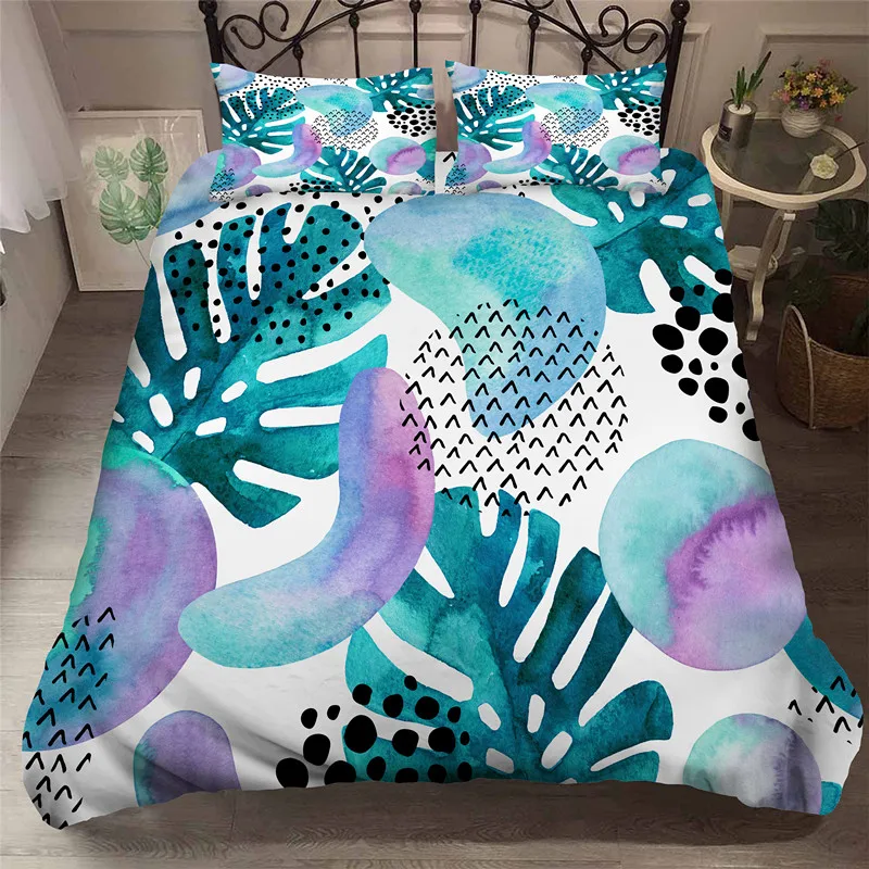 

Cactus luxury bedding, full-size duvet cover and pillowcase