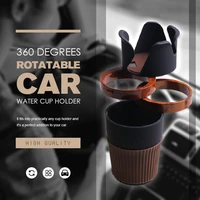 360 degrees rotatable car water cup holder car drink cup bottle holder auto car truck water bottle holders stands car cup rack f