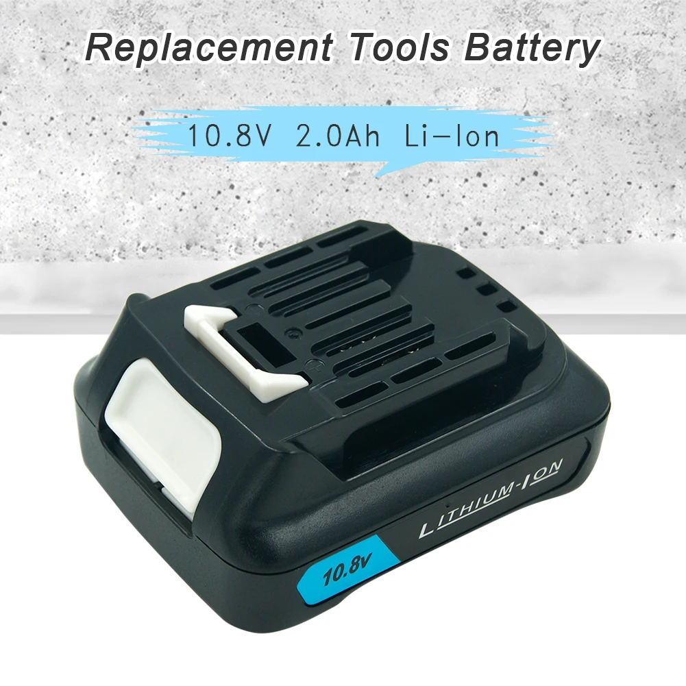 10.8V 12V 2.0Ah Li-ion Power Tool Replacement Rechargeable Battery for Makita BL1015 BL1020B BL1040B BL1041 BL1016 DF031D DF331D |