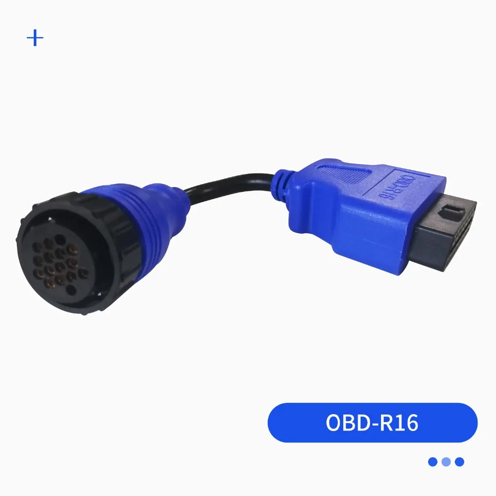 Полный набор кабелей для грузовиков Pro OBD2 OBDII Автомобильный Кабель для грузовиков диагностический инструмент соединительный кабель 10 шт. кабели для грузовиков