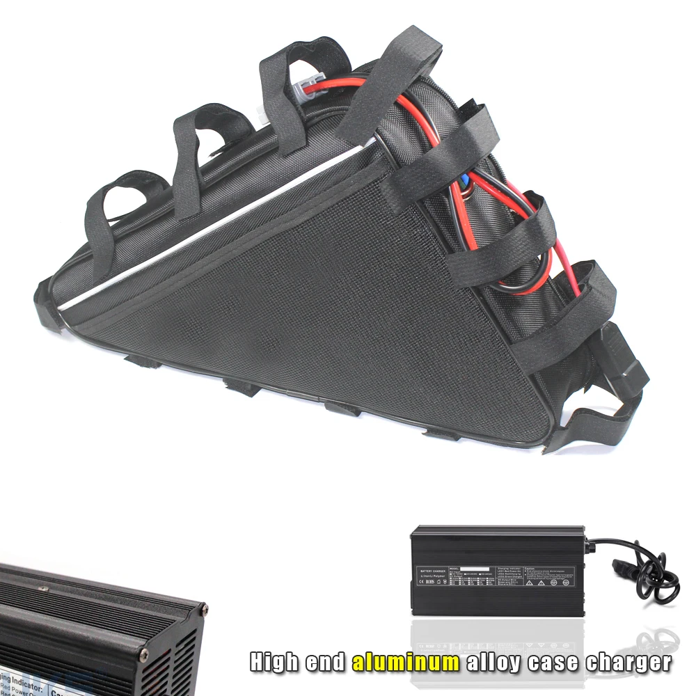 Электрический треугольный Аккумулятор для электровелосипеда Bafang TSDZ2 52 В 60 в 72 20