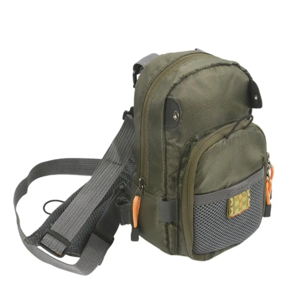 

Fly Fishing Bag Pocket Fishing Tackle Pouch Case Fishing Chest Pack Backpack Fish Accessory Outdoor Camping Fishing Storage Bag
