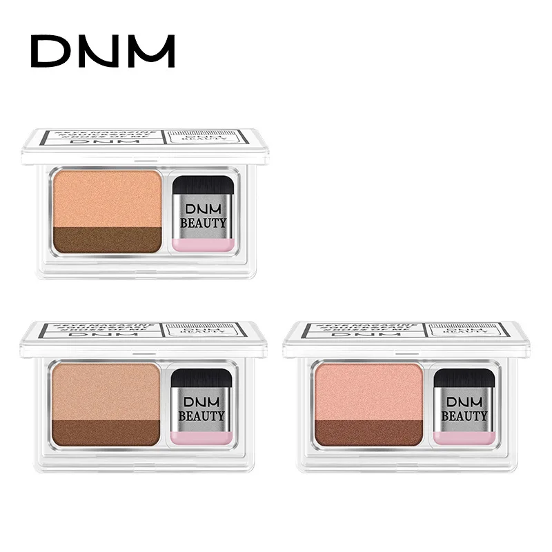 

3 Color Natural Beauty Glazed Eyeshadow Palette Waterproof Long-lasting Glitter Shadow Eyes Brand Makeup Cosmetics