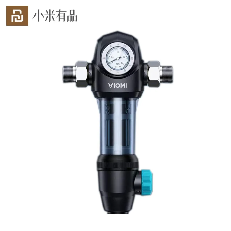 

Viomi Water Pre Filter Water Purifier 2 Brass Interface Stainless Steel Mesh Prefiltro Filter System Pressure Monitor