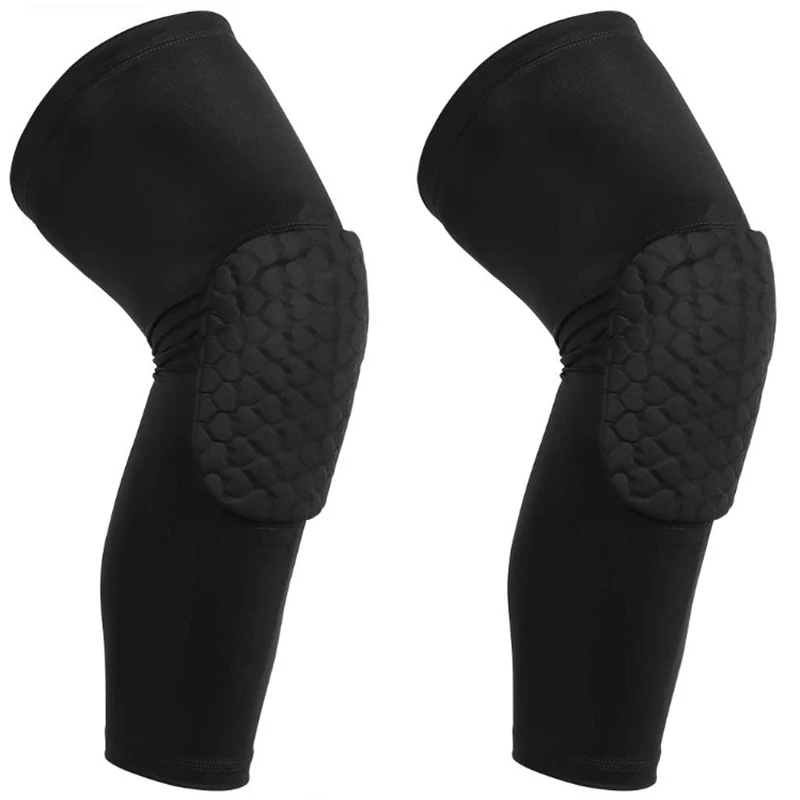 Баскетбольные наколенники 1 шт. защитный компрессионный рукав сотовый фиксатор