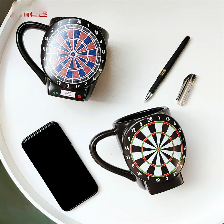 

Featured Arrow Target Cup Fashion Personality Couple Pair Cup Big Water Cup Creative Matte Coffee Cup Breakfast Milk Mug